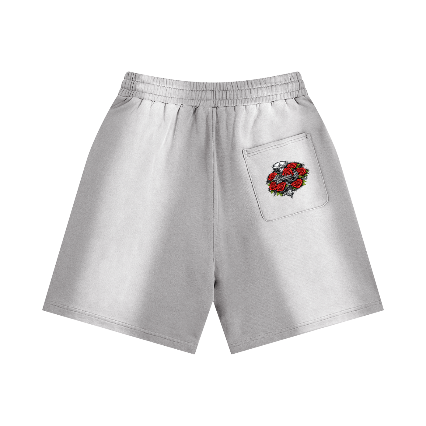 Sun Fade Distressed Shorts