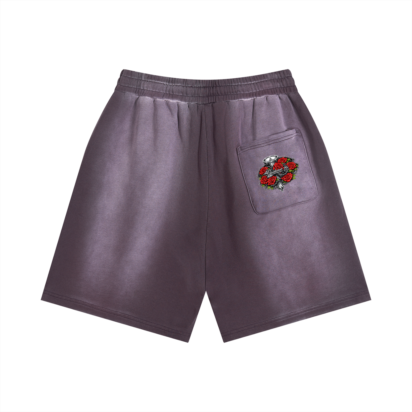 Sun Fade Distressed Shorts